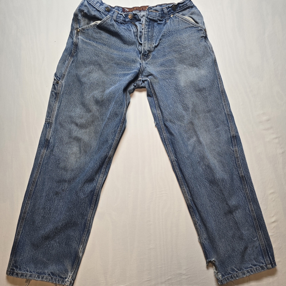 Vintage Bailey's Wild A** Jeans Workwear  Distressed